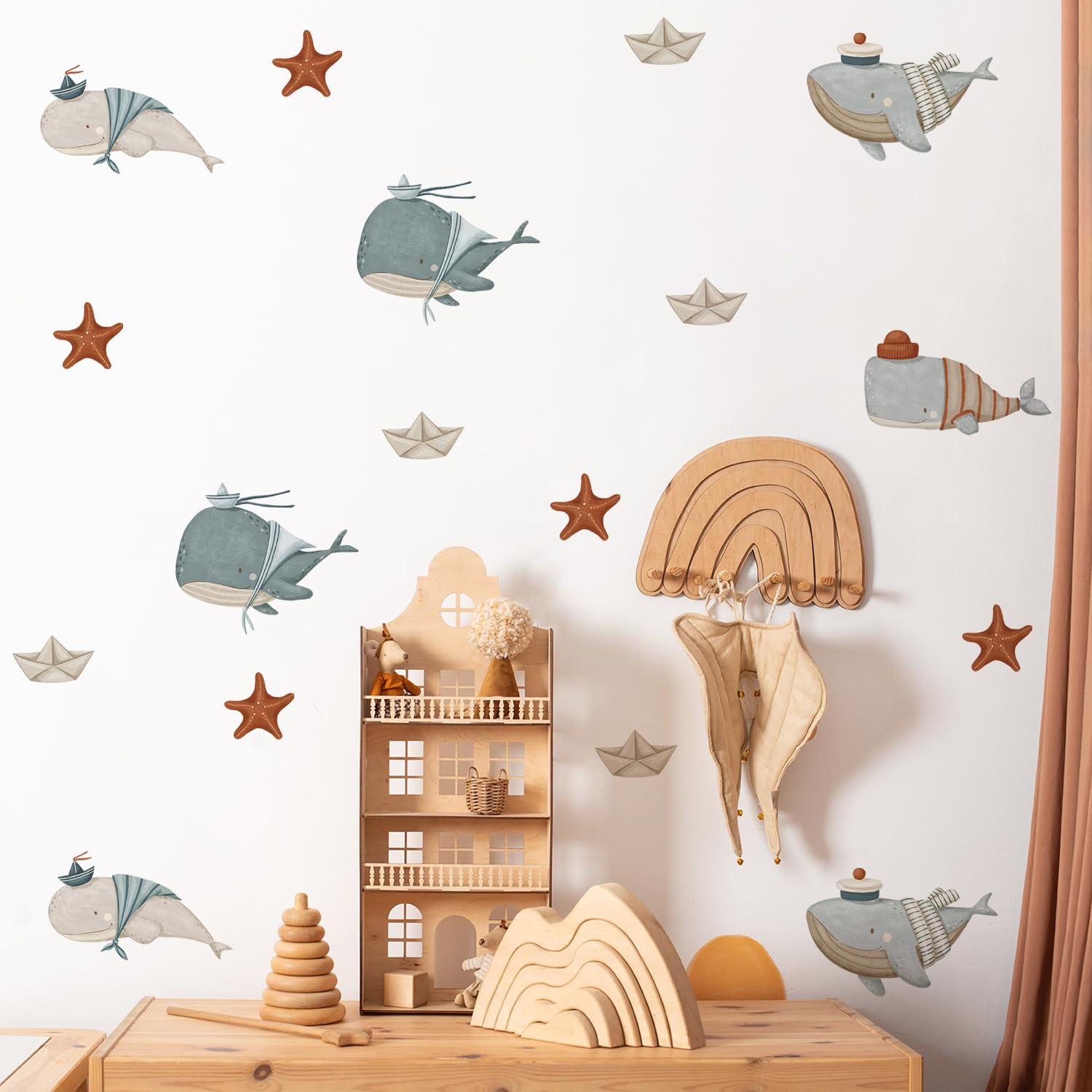 Kryvanyxis Whale Wall Decals